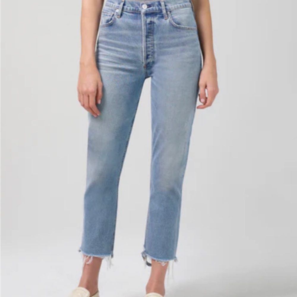 Citizens of Humanity Crop High Raise Charlotte jeans